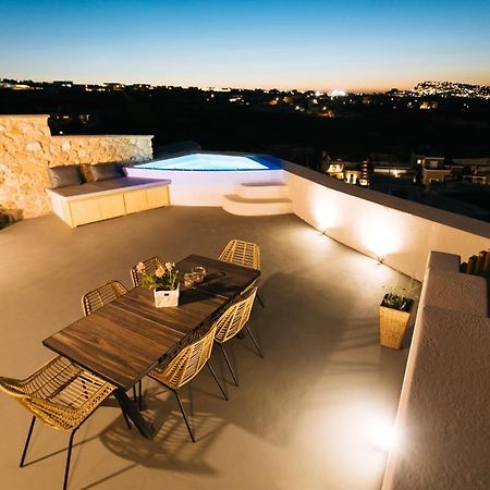 Amer Villa Santorini With Outdoor Hot Tub Vóthon Kültér fotó