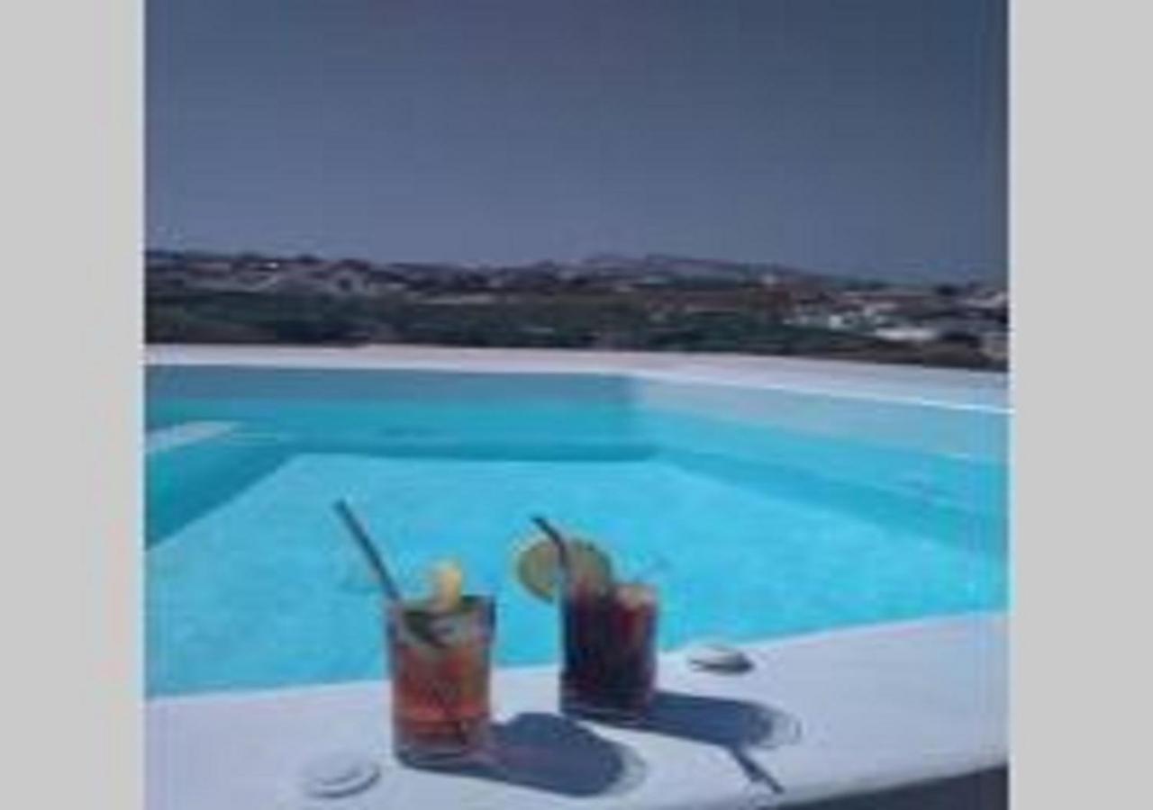 Amer Villa Santorini With Outdoor Hot Tub Vóthon Kültér fotó